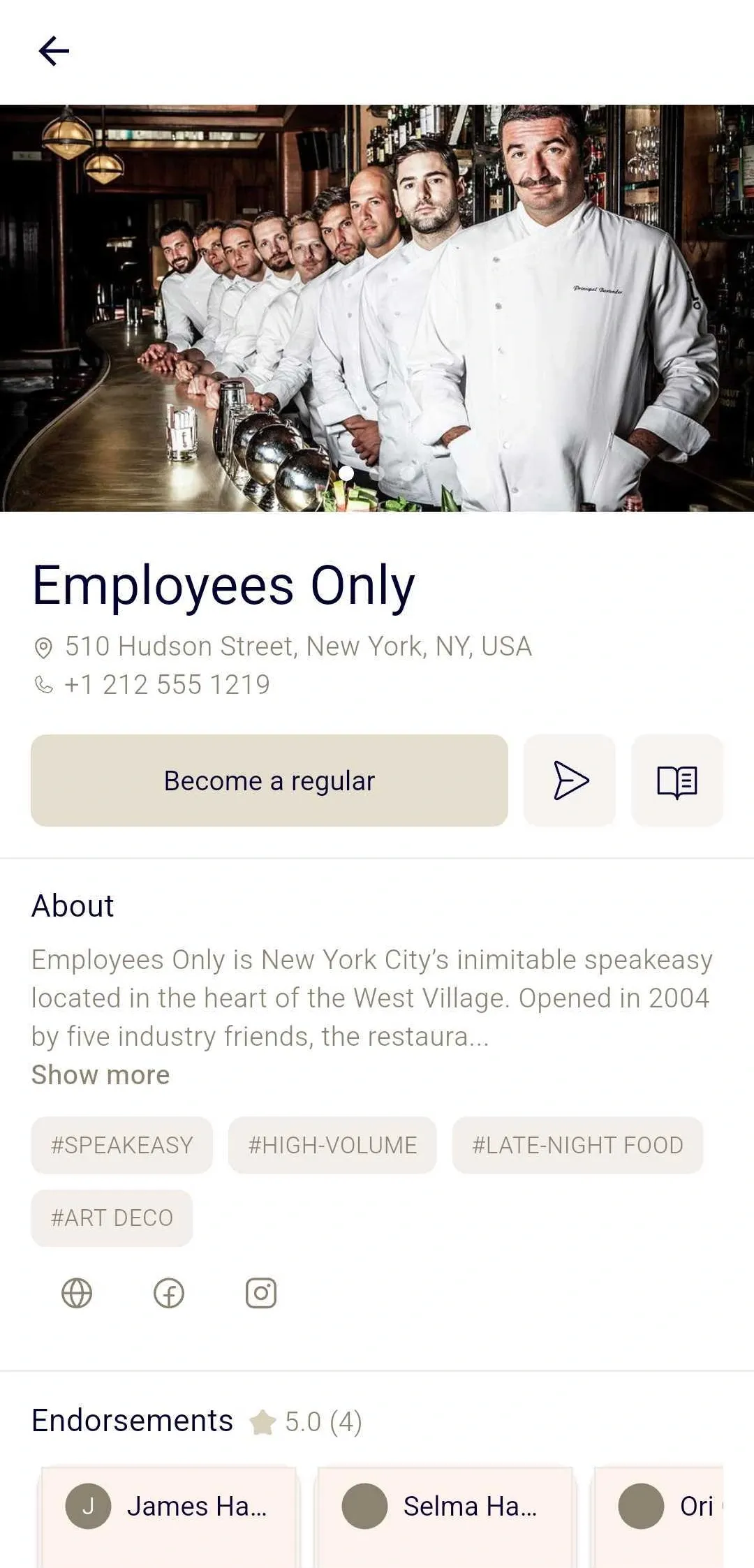 Venue profile: not yet a regular