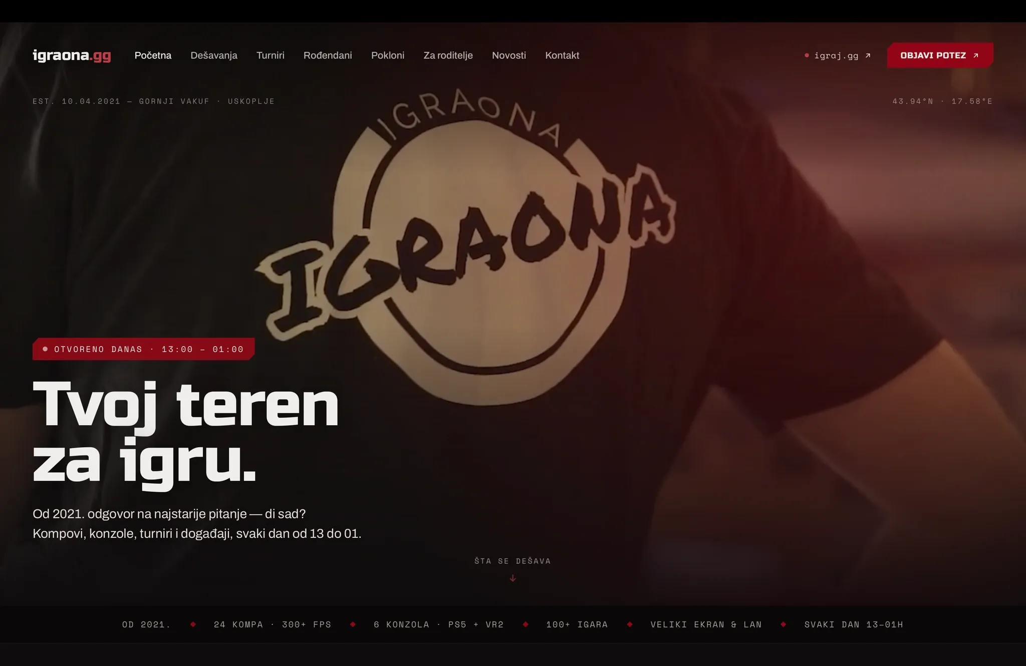 Igraona website